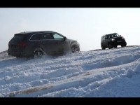 Сравнительный тест-драйв Уаз Патриот и Audi Q7